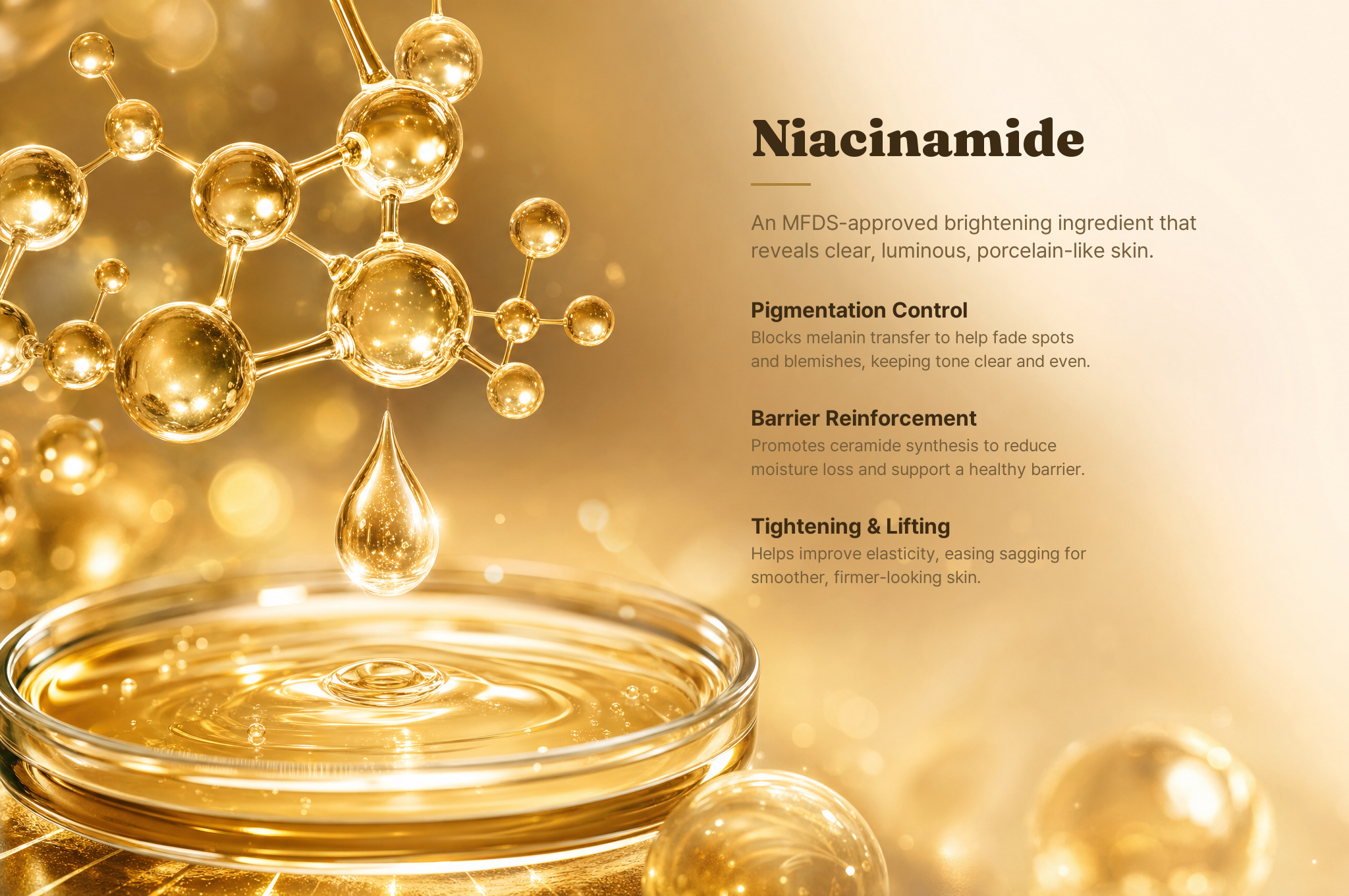 Niacinamide ingredient